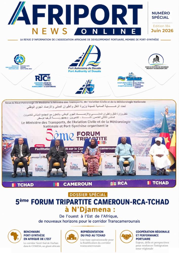 Couverture AFRIPORT NEWS ONLINE n°184